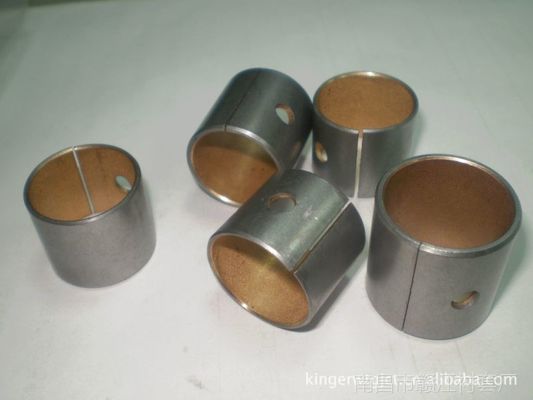 Bimetal Camshaft Bushing QSK60 Excellent Wear Resistance Zinc Plating