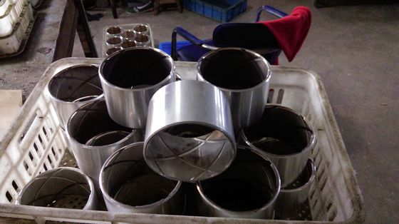 Bimetal Camshaft Bushing QSK60 Excellent Wear Resistance Zinc Plating